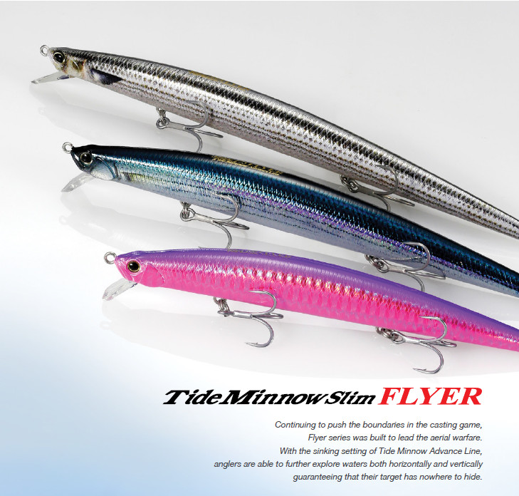 DUO Tide Minnow Slim 200 FLYER Advance Line Japan Saltwater Fishing  Lure,Bait